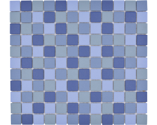 Keramikmosaik JT 251 30,2x33,0 cm blau mix