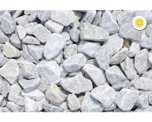 Dekorativer Carrara Marmorkies für den Garten