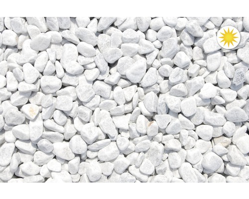 Zierkies Marmor 16-25 mm 1000 kg Bigbag Carrara-Weiß