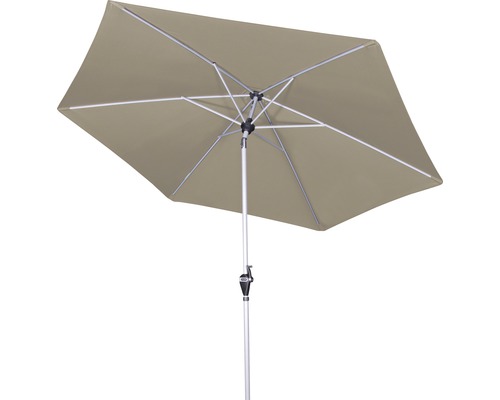 Rechteckiger Sonnenschirm mit Metallgestell