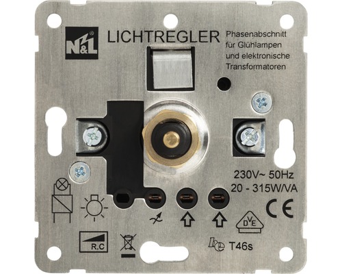 Dimmer-Einsatz Phasenabschnitt Roth-Lange 315 Watt Dimmer-Einsatz Phasenabschnitt Roth-Lange 315 Watt