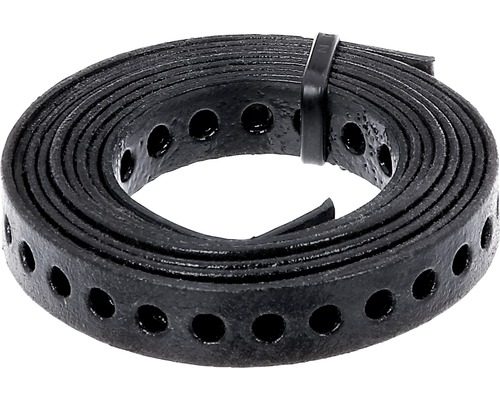 Montagelochband kunststoffummantelt 19x2mm schwarz 10-m-Rolle, 9,30 €