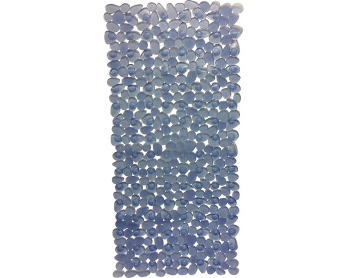 Wanneneinlage Spirella Riverstone 75x36 cm blau klar-0