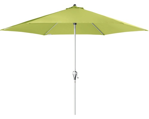 Sonnenschirm Marktschirm Doppler Active Auto Tilt mit Kurbelfunktion Ø 320 cm Polyester grün