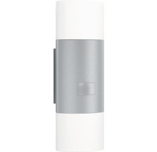 Steinel Sensor LED Außenwandleuchte 9,8 W 797 lm 3000 K warmweiß 235x80 mm L 910 S silber-thumb-3 Steinel Sensor LED Außenwandleuchte 9,8 W 797 lm 3000 K warmweiß 235x80 mm L 910 S silber-thumb-3