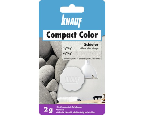 Abtönkonzentrat Knauf Compact Color schiefer 2 g