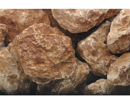 Dekorative Kalksteine für den Garten