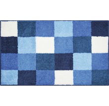Badteppich Grund Bona 80 x 140 cm blau