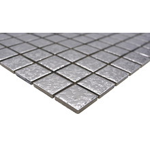 Keramikmosaik SB 393 30,2x33,0 cm silber