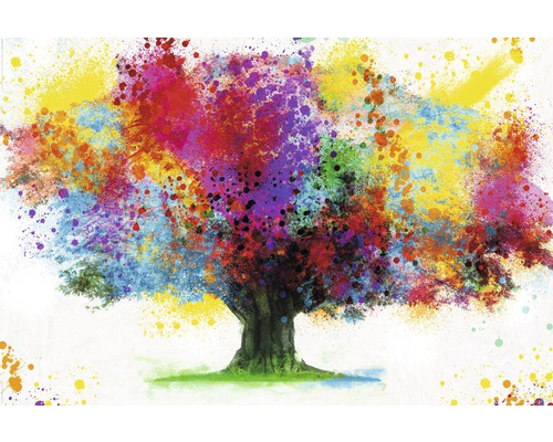 Poster Coloured Tree 61x91,5 cm