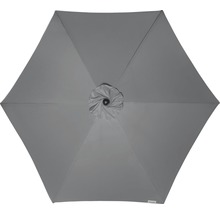 Sonnenschirm Marktschirm Doppler Active mit Kurbelfunktion Ø 380 cm Polyester anthrazit-thumb-0 Sonnenschirm Marktschirm Doppler Active mit Kurbelfunktion Ø 380 cm Polyester anthrazit-thumb-0