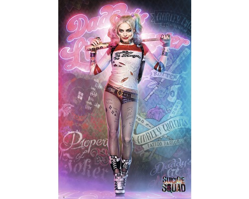 Poster Suicide Squad - Harley 61x91,5 cm