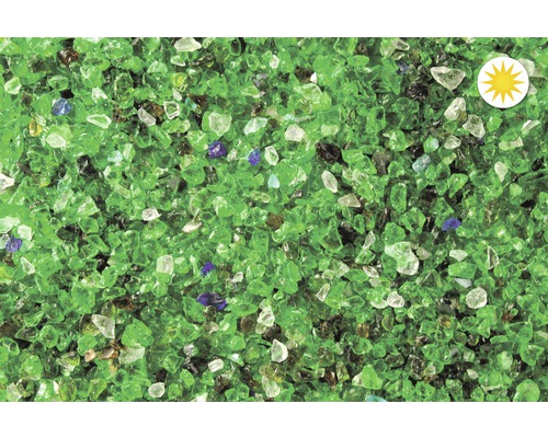 Glassplitt Garten-Grün 4-8 mm, 1000 kg Bigbag