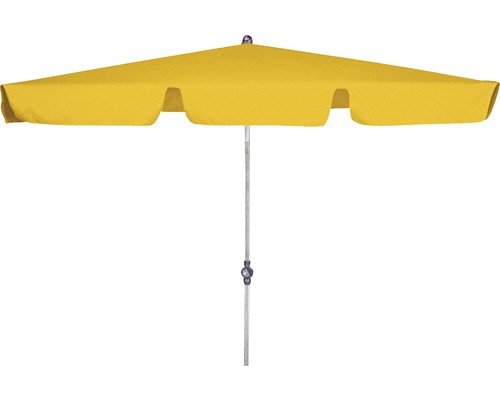 Sonnenschirm Mittelstockschirm Doppler Paragon 180x120 cm Polyester gelb