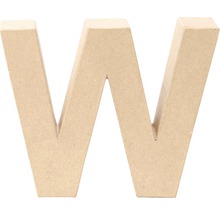 Buchstabe W aus Holz