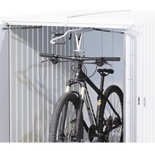 Fahrradaufbewahrung in einem Gerätehaus