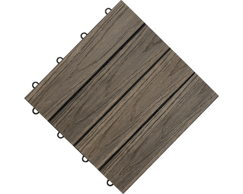 Terrassenfliese aus Holzverbundstoff