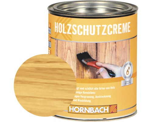 HORNBACH Holzschutzcreme kiefer 750 ml-0