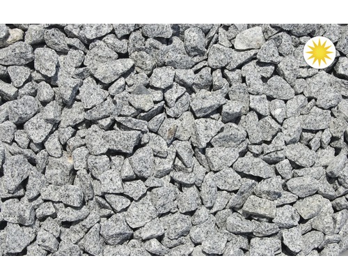 Nahaufnahme von Granitkies