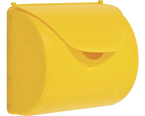 Kinderbriefkasten axi Kunststoff 15x24,5x23,5 cm gelb