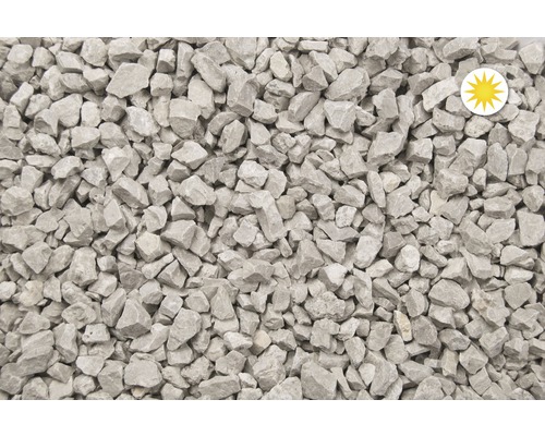 Marmorsplitt 8-12 mm 25 kg silber-grau Marmorsplitt 8-12 mm 25 kg silber-grau