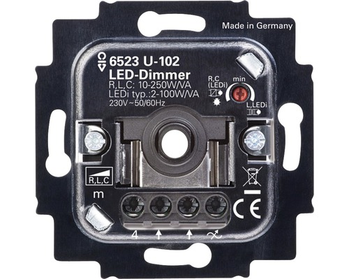 LED Dimmer Einsatz Busch-Jaeger schwarz-0