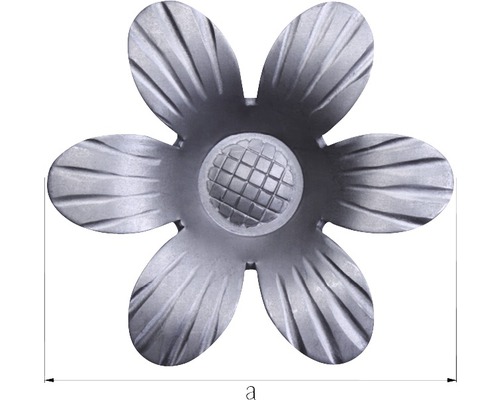 Blumenrosette zur Dekoration