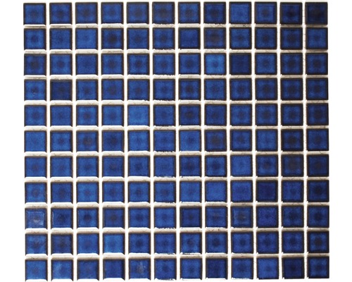 Keramikmosaik M 451 30,2x33,0 cm blau
