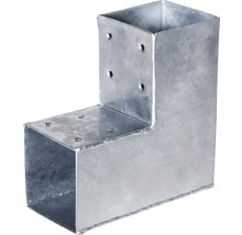 Winkelverbinder aus Metall mit Bohrlöchern