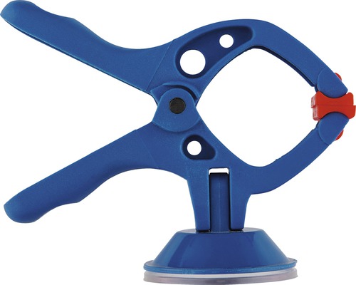 Federklemme mit Saugnapf für Werkstücke