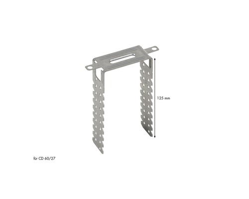 Direktabhänger für CD Profile mit 125 mm Länge