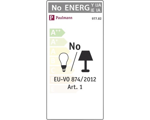 Paulmann Logo Energieeffizienzkennzeichnung