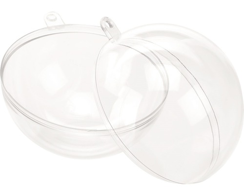 Transparente Kunststoffkugel zum Befüllen