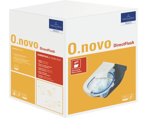 Villeroy und Boch O.novo DirectFlush Combi-Pack Karton