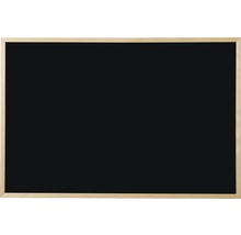 Kreidetafel mit Holzrahmen schwarz 60x90 cm