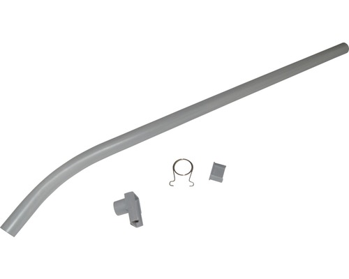 Siphonbogen mit Befestigungsmaterial