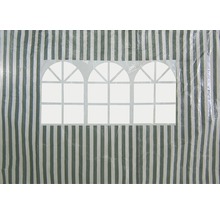 Seitenteil mit Fenster, für Partyzelt Adria, grünweiß-thumb-0