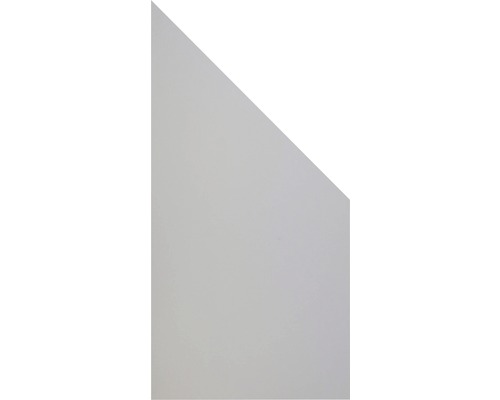Zaun Belfort 90 x 180 cm grau