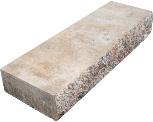 Beton Blockstufe iStep Passion muschelkalk 100 cm x 34,5 cm x 15 cm