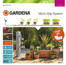 Gardena Micro-Drip-System Start Set zur Bewässerung von Pflanzen im Garten.