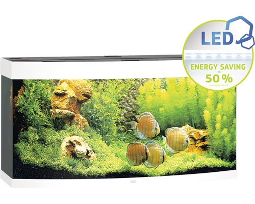 Aquarium JUWEL Vision 260 mit LED-Beleuchtung, Heizer, Filter ohne Unterschrank weiß