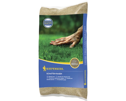 Rasensamen Kiepenkerl Schatten-Rasen 10 kg / 400 m² Kiepenkerl Schattenrasen, 10 Kilogramm Packung für 400 Quadratmeter