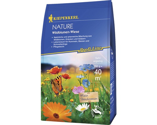 Blumenwiesensamen P.L. Nature Wildblumen-Wiese 0,25 kg / 40 m²