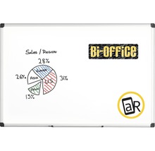 Whiteboard mit Alurahmen magnetisch lackiert 60x90 cm
