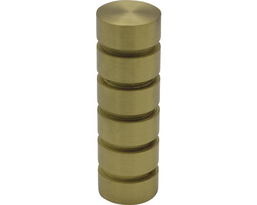 Gerändelter Möbelknopf aus Metall