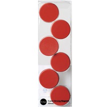 Magnete rot Ø 2 cm 6er-Set