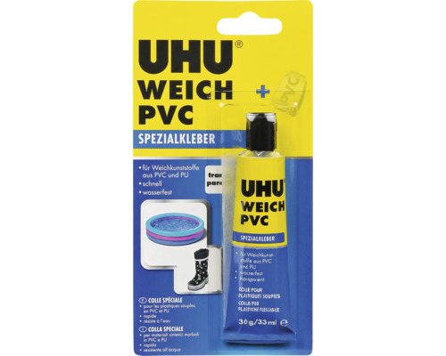 UHU Spezialkleber weich pvc 30 g UHU Spezialkleber weich pvc 30 g
