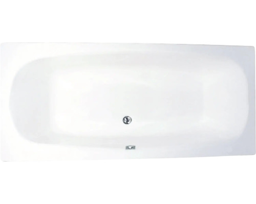 Rechteckbadewanne Sanotechnik Marbella 409090 170x75 cm weiß Rechteckige Badewanne von oben
