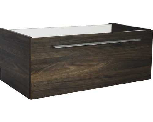 Waschbeckenunterschrank Fackelmann Yega 30,5x79,5x41 cm ulme madera Waschbeckenunterschrank mit Griff