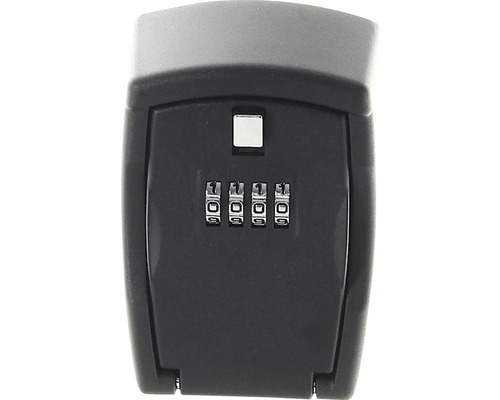 Notschlüsselbox Rottner Key Protect schwarz, Außenmaß: B, H, T: 90x130x60 mm, Mechanisches Zahlenkombinationsschloss